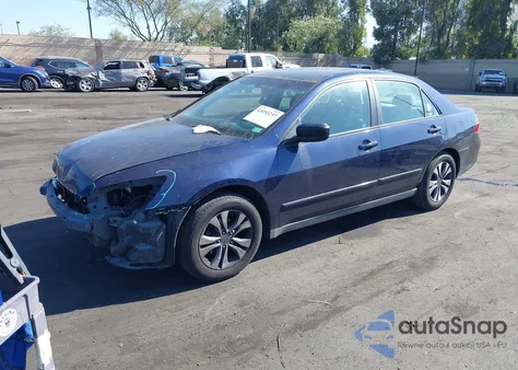 2007 Honda Accord 2.4 Vp from USA, damaged, VIN 1HGCM56107A226284